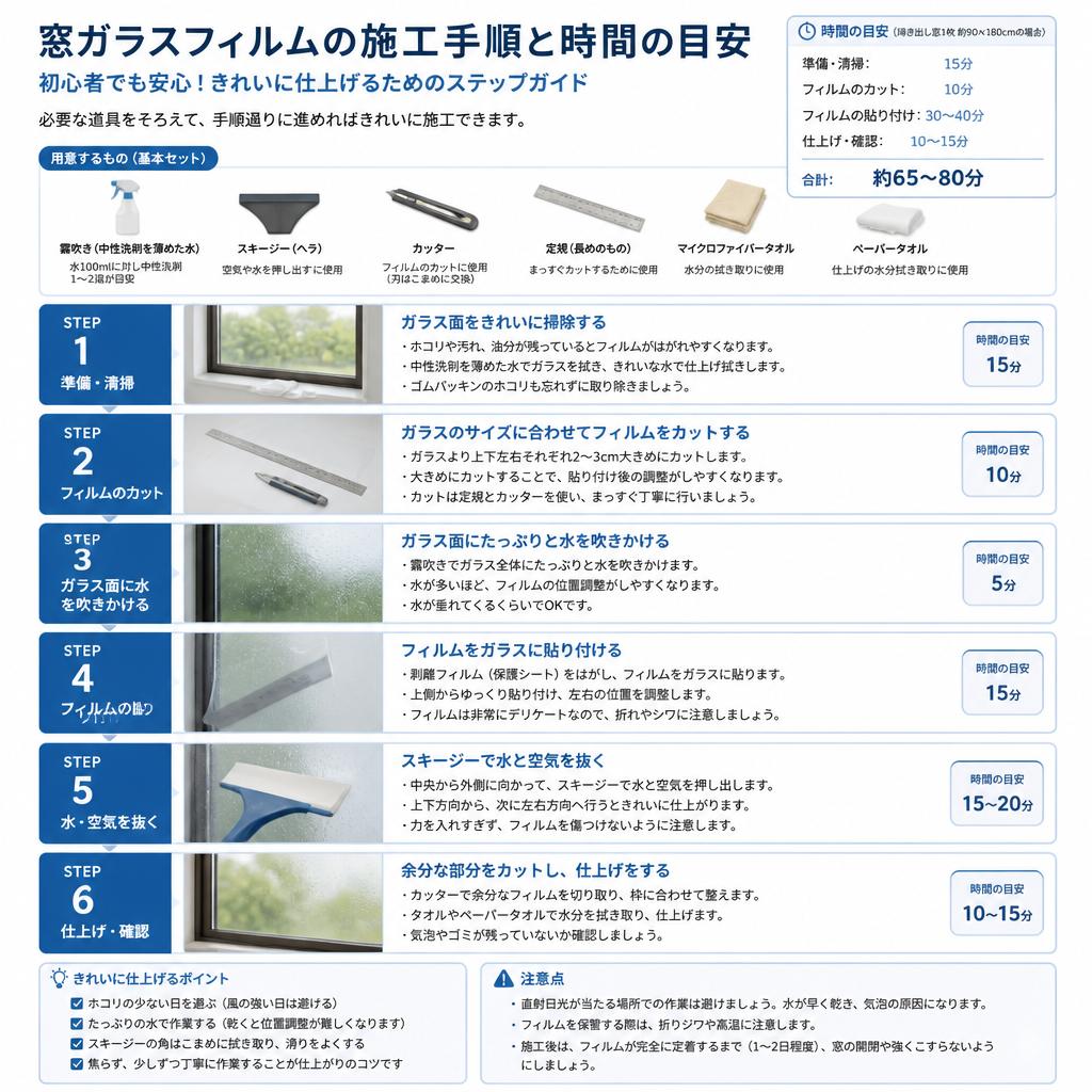 4. 施工手順と所要時間